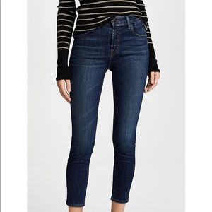 J brand Alana crop high rise jeans